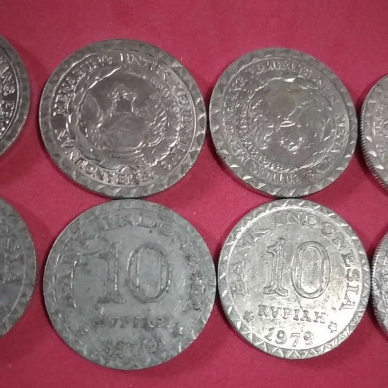 10 Rupiah Tahun 1979