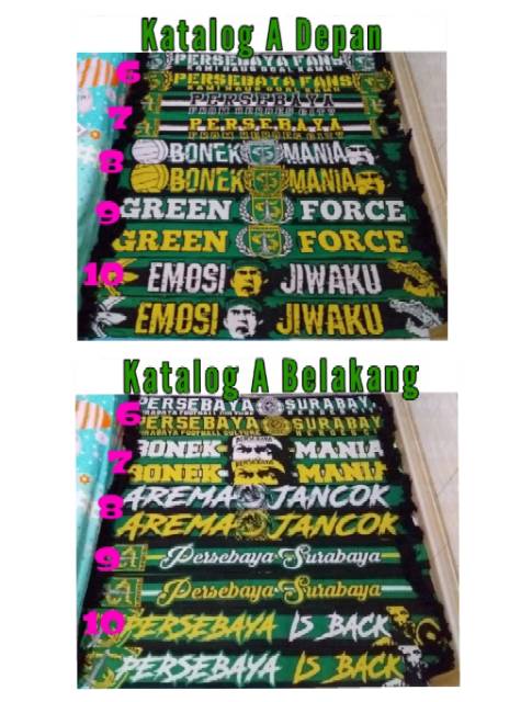 SCRAF PERSEBAYA BONEK HD SPESYAL SYAL BONEK AKSESORIS PERSEBAYA TERLARIS-6