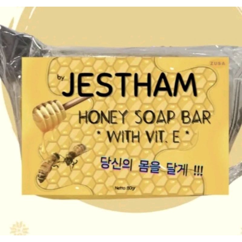 Jestham Honey Siap Bar (Sabun Korea)