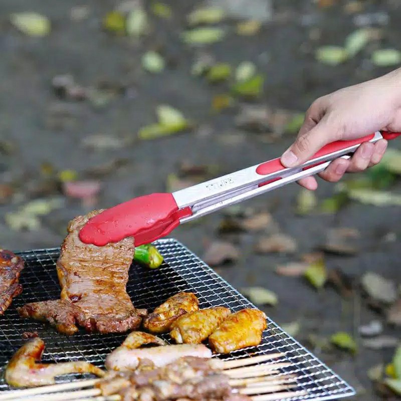 Penjepit Makanan Bahan Nylon Food Grade Untuk Capit Bbq Dll