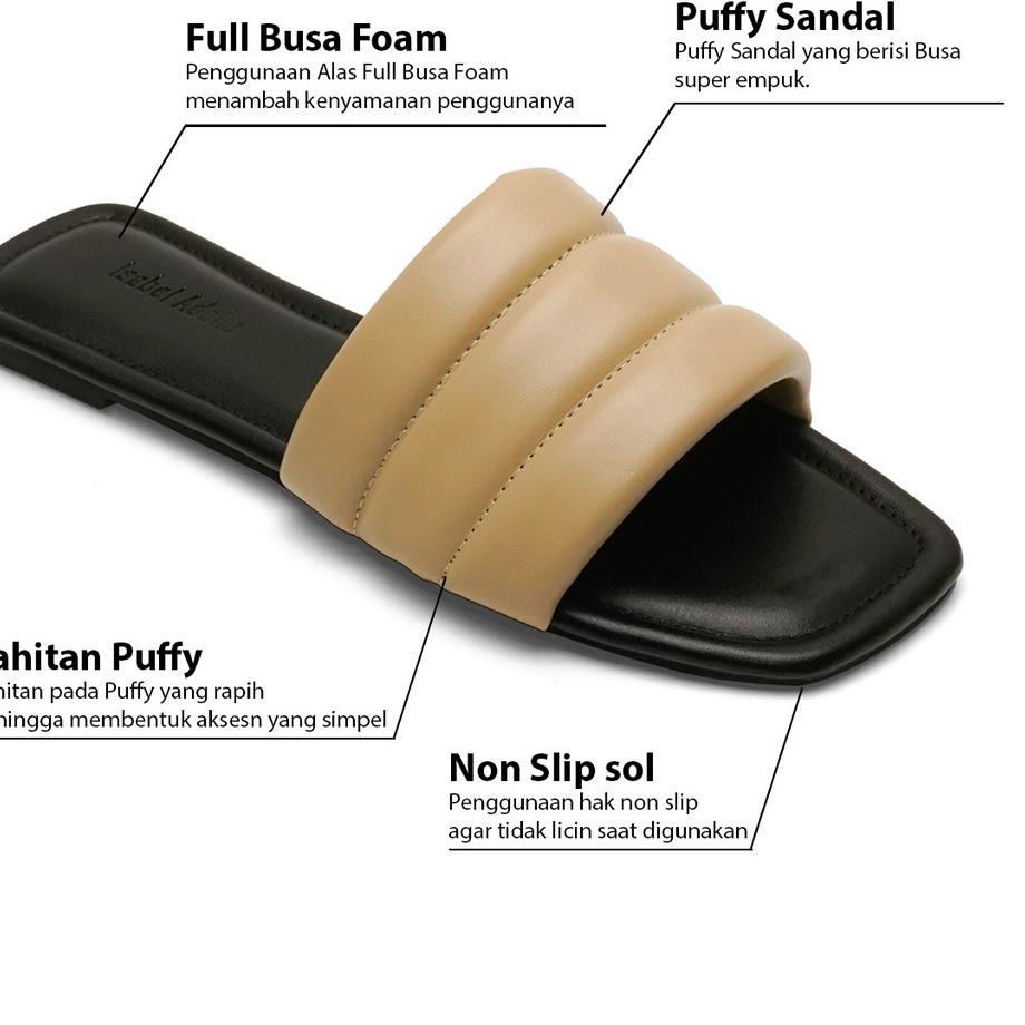Paling Sesuai.. Isabel Adelia Sendal Jepit Wanita CLUVDI Slip Sandal