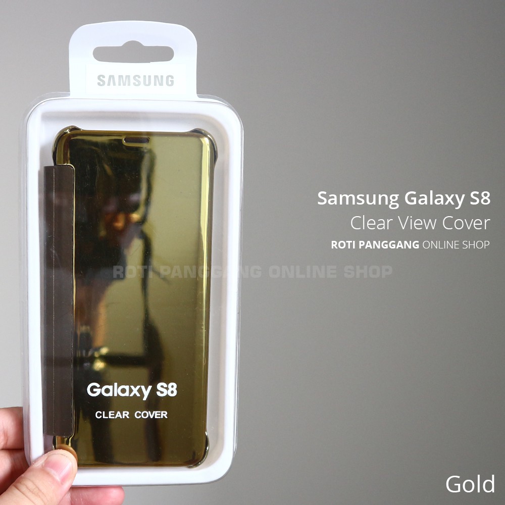 Samsung Galaxy S8 Case Clear View Flip Cover