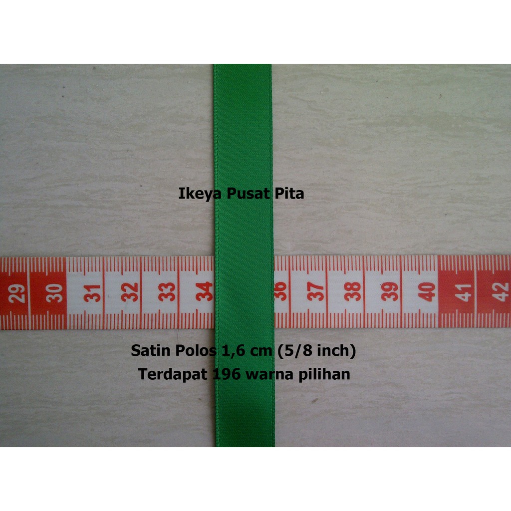 

[10 YARD] PITA SATIN POLOS DOUBLE SIDE 1,6 CM (5/8″ INCH)