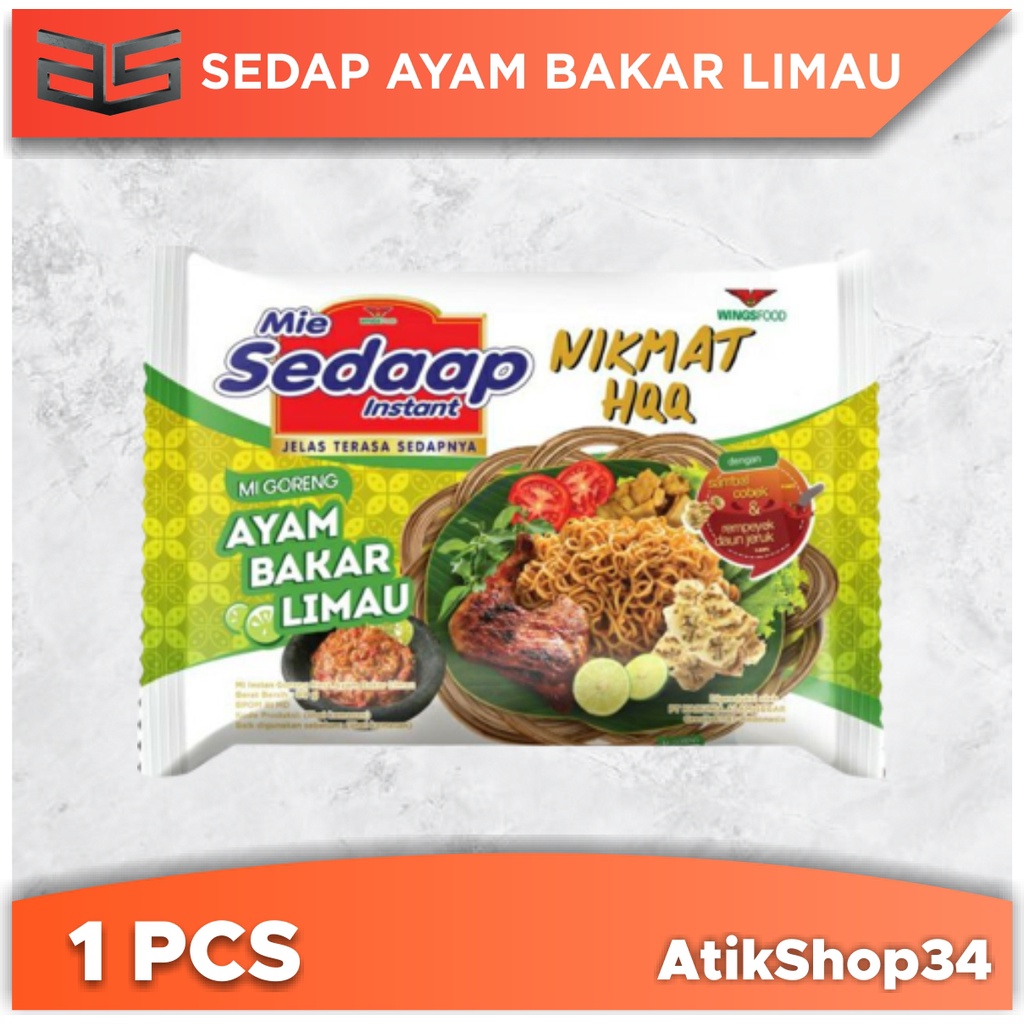 

SEDAP AYAM BAKAR LIMAU / MIE INSTAN RASA AYAM BAKAR LIMAU