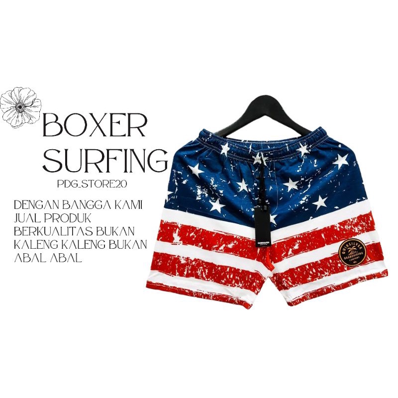 BEST SELLER CELANA BOXER PENDEK SURFING PRIA DEWASA ||  BOXSER PRIA WANITA || CELANA DALAM BOKSER PRIA WANITA