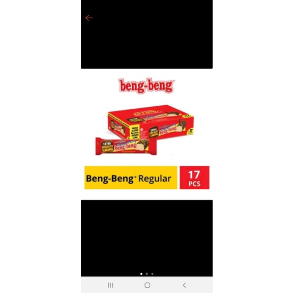 

NEW Beng Beng 1 box 17 pcs @ 25gr Double Coklat