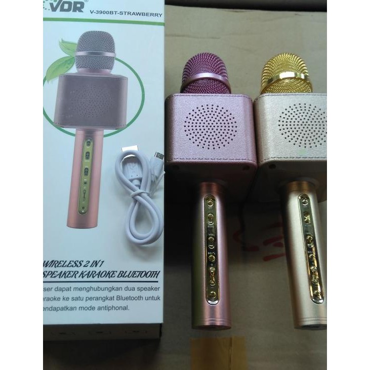 SPEAKER BLUETOOTH MIC VDR 2-1 / SPEAKER WIRELLES / SPEAKER BLUETOOTH