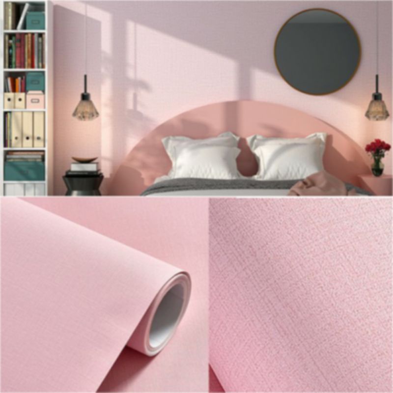 Wallpaper Sticker Dinding Motif Polos Warna Pink Wallpaper Sticker Dinding Motif Polos Tekstur Wallp