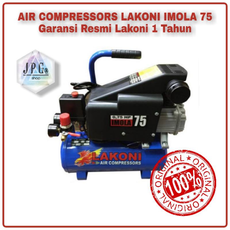 KOMPRESOR LAKONI IMOLA 75 AIR COMPRESSOR 0,75HP 3/4HP KOMPRESOR ANGIN LISTRIK