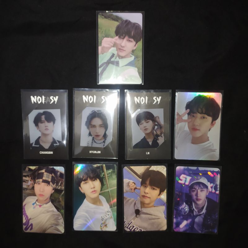 [READY STOCK] STRAY KIDS PHOTOCARD NOEASY CE CHANGBIN BANGCHAN HYUNJIN IN SEUNGMIN