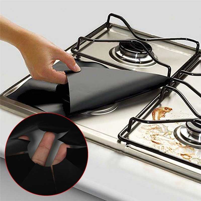 Cover Kompor Reusable Stovetop Burner Protector 27cm 4PCS - CM-KW0288