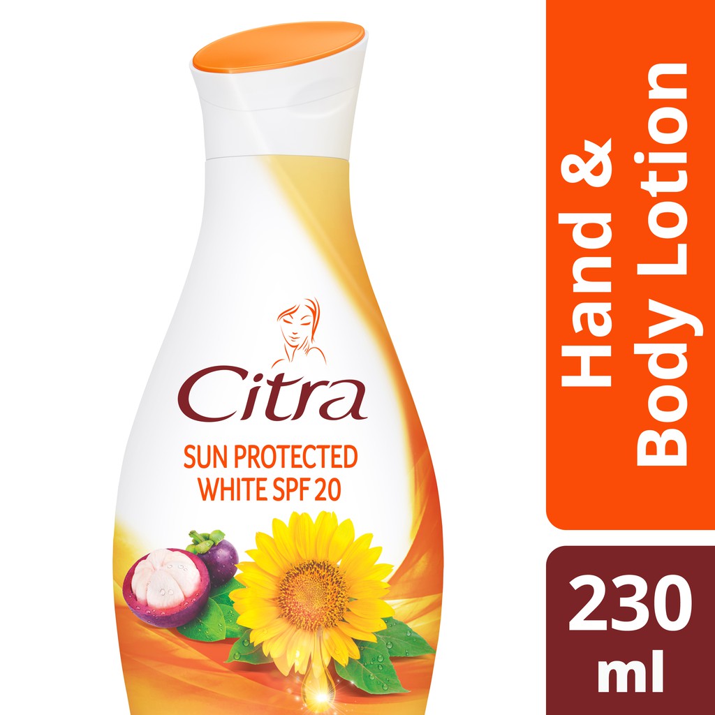 Citra Hand &amp; Body Lotion Sun Protected Glow SPF 20 210ml