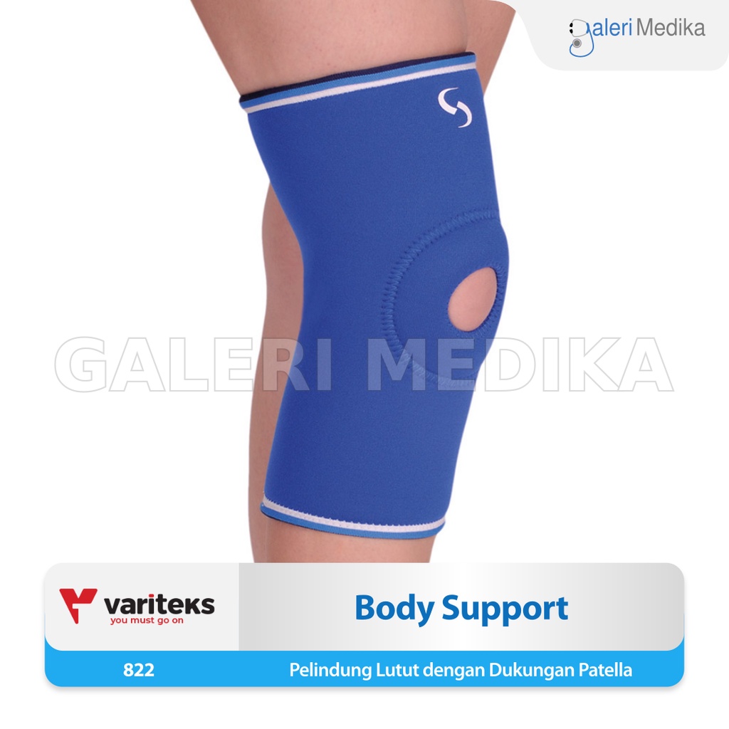 Variteks 822 Knee Brace With Patella Support - Alat Penunjang Peradangan Tulang Lutut