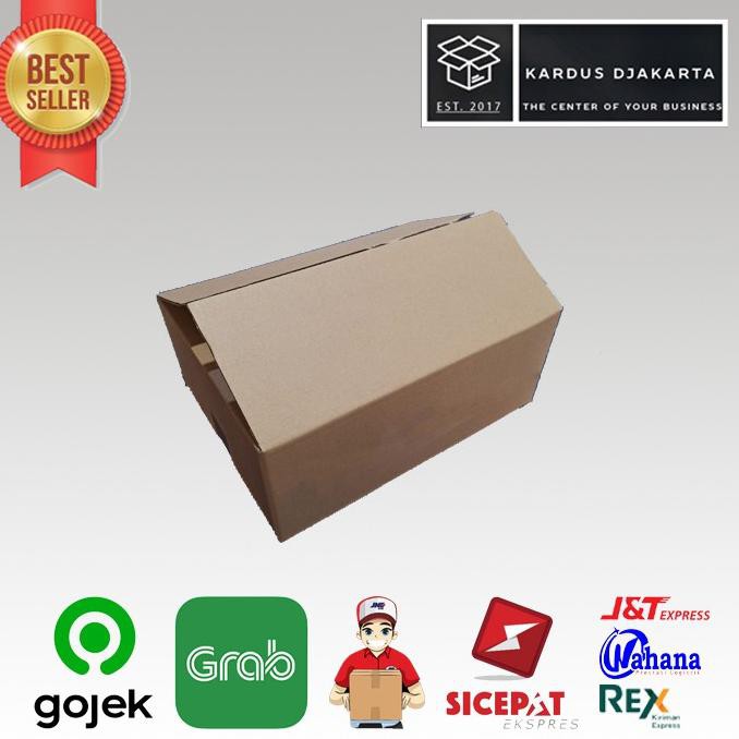 

TERMURAH!!! KARDUS|BOX KARTON Uk. 40x30x15 POLOS DAN BARU