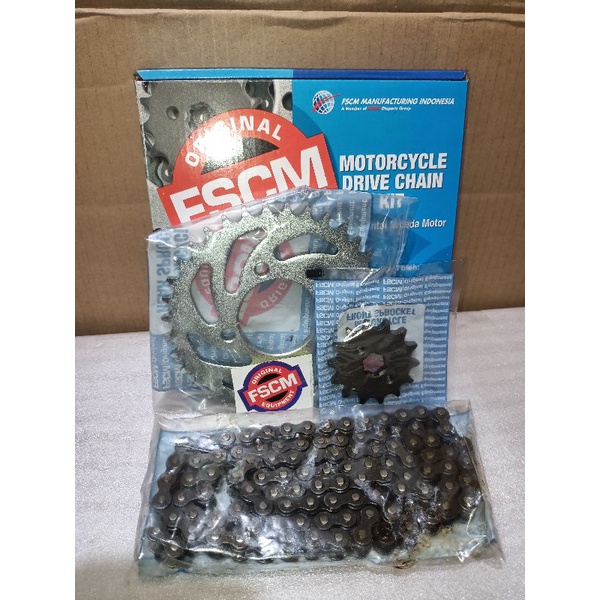 promo gir set gear paket komplit fscm suzuki new smash