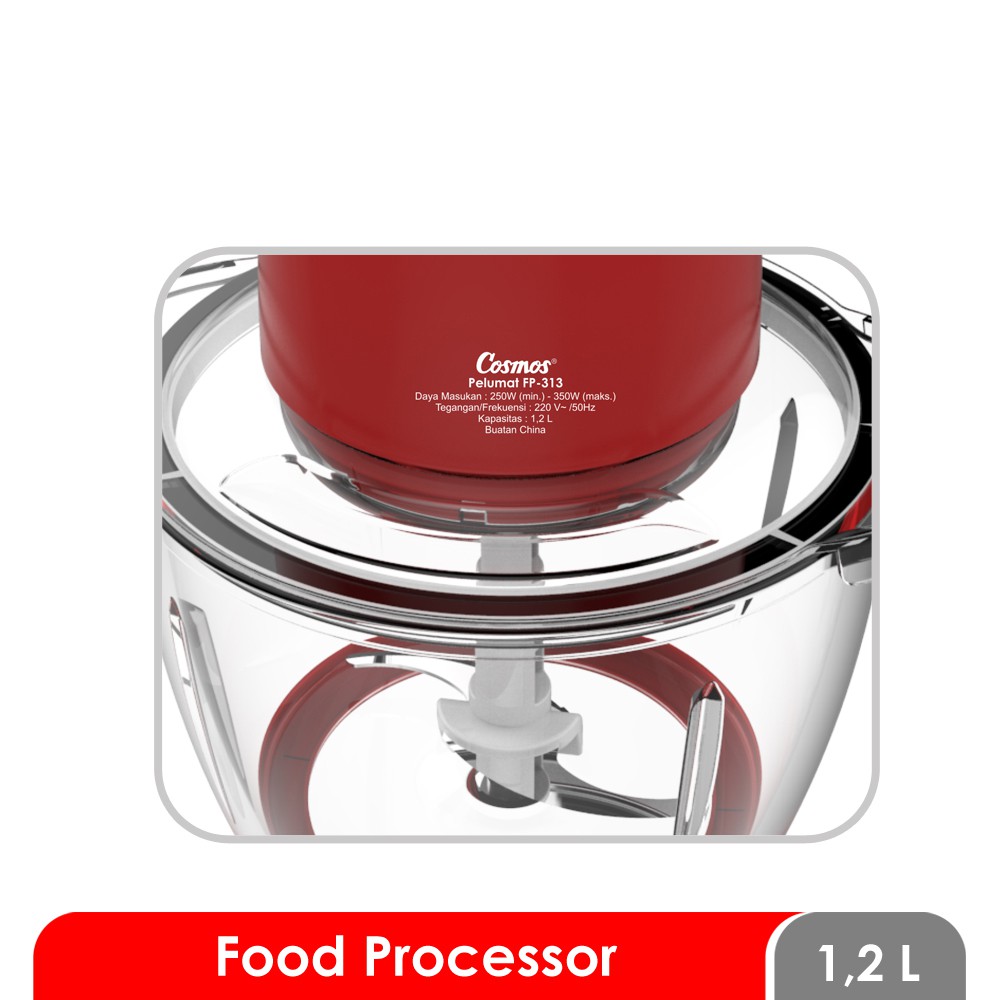 COSMOS food processor FP 313 / pelumat penggiling bumbu daging FP313