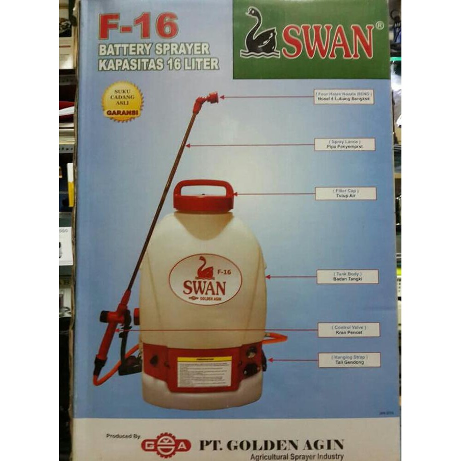 LJT Sprayer Swan F-16