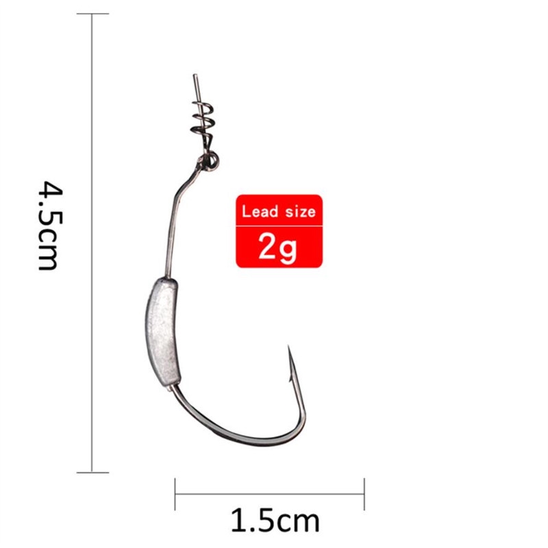 Shengyao 1Pc Umpan Pancing Soft Bait Bahan Logam Berat 2g / 3g / 5g / 7g / 9g Fishing Jig Hooks Jigging Bait