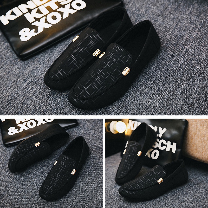 Mainland Sepatu Slip On Keren Casual Formal Santai Kantor Kuliah Kerja KSC501