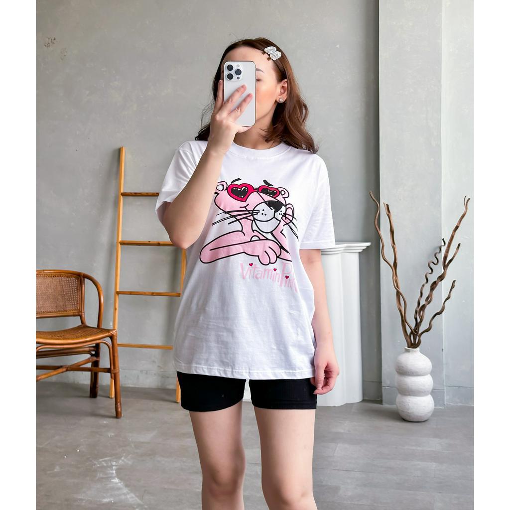 Atasan Kaos Wanita Lengan Pendek Bahan Cotton Kaos Wanita Lengan Pendek