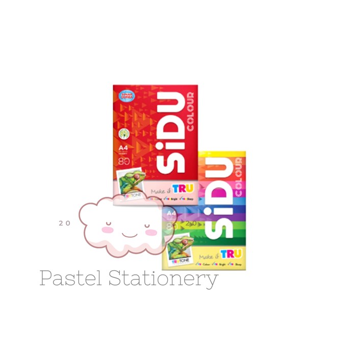 

Kertas HVS Warna Sinar Dunia A4 80gsm - SIDU Multipurpose Paper 80gr