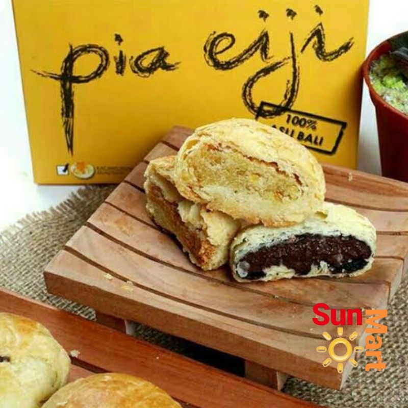 PIA EIJI ASLI BALI - 4 VARIAN RASA - cokelat / keju Pia eji bali