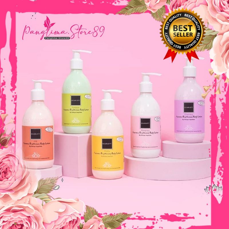 ❤️P5.84❤️ SCARLET BRIGHTENING BODY LOTION/LOTION PEMUTIH BPOM/ BODY LOTION SCARLETT 100%ORIGINAL