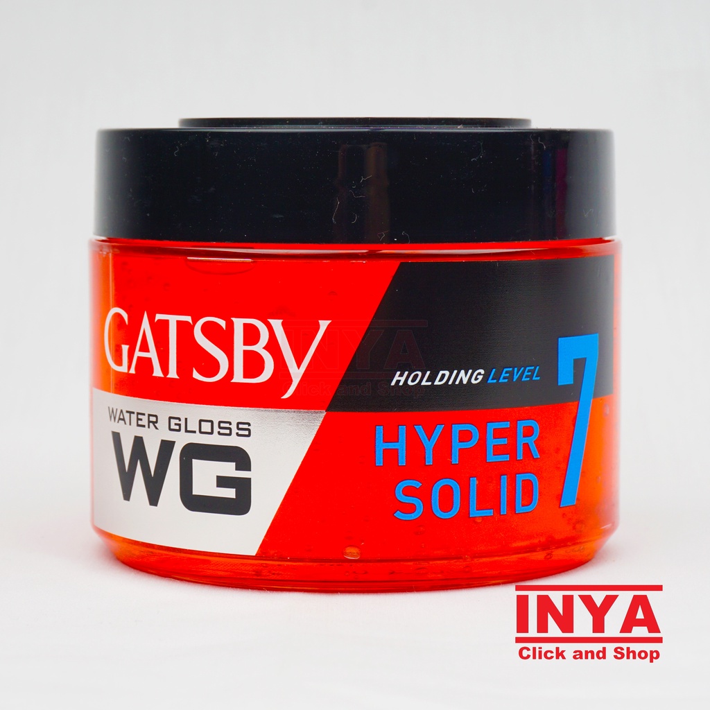 GATSBY WG WATER GLOSS HYPER SOLID LEVEL 7 HAIR GEL 300gr