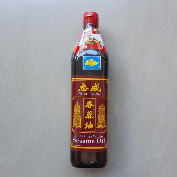 

minyak wijen / sesame oil chee seng 750 ml / minyak wijen pagoda