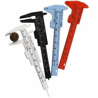 

Sketmat Mini Plastik 80mm Penggaris PVC Vernier Caliper Sigmat Jangka Sorong Alat Ukur Meteran Garisan Pengukur Diameter Derajat