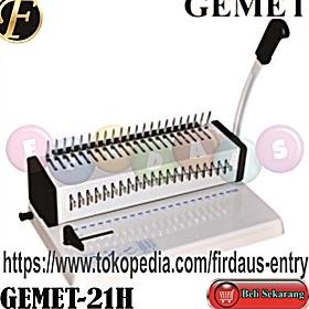 

Gemet 21H/Jilid/Mesin Pemotong Kertas/Stapler/Cash Box/Laminating/Buku