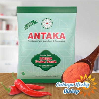 

Antaka Bumbu Tabur Balado Pedas Manis 1 Pcs 100 gram