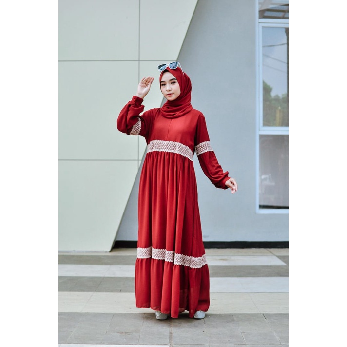 Gamis Naura set pasmina