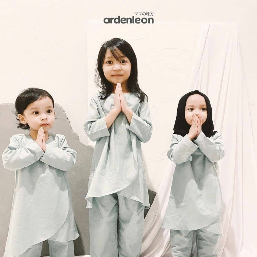 ArdenLeon Girls Petals Blouse / Dress Anak Perempuan Raya Arden Leon