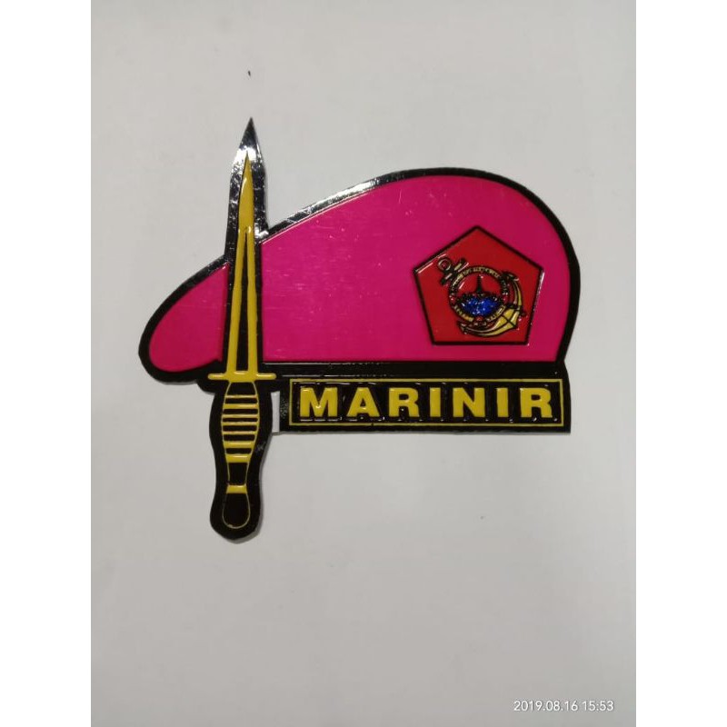 

Stiker Enbos Marinir Baret ungu|Stiker Baret Marinir|stiker marines