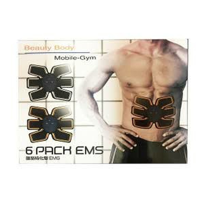 Six Pack EMS Beauty Body Mobile Gym / Six Pack / Pembentuk Otot Perut