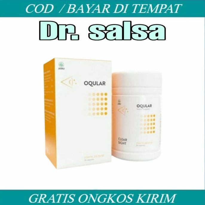READY STOCK OQULAR ORIGINAL OBAT MATA MINUS KATARA RABUN - OQULAR ASLI AMPUH BPOM Murah