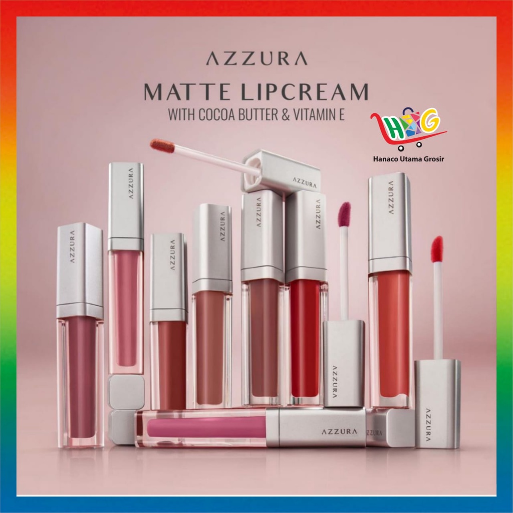 AZZURA MATTE LIPCREAM LIPSTIK MATTE Varian 01-16