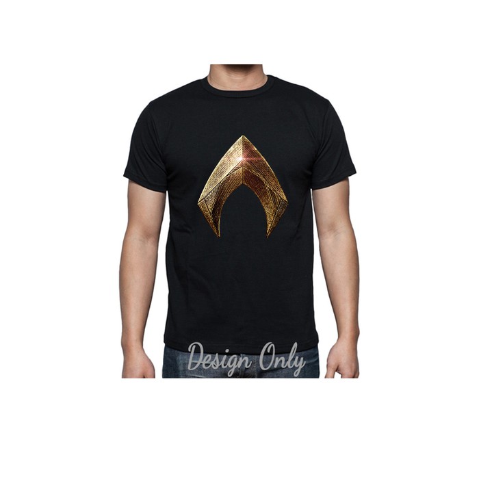 Kaos Aquaman - Aquaman Logo - By Crion