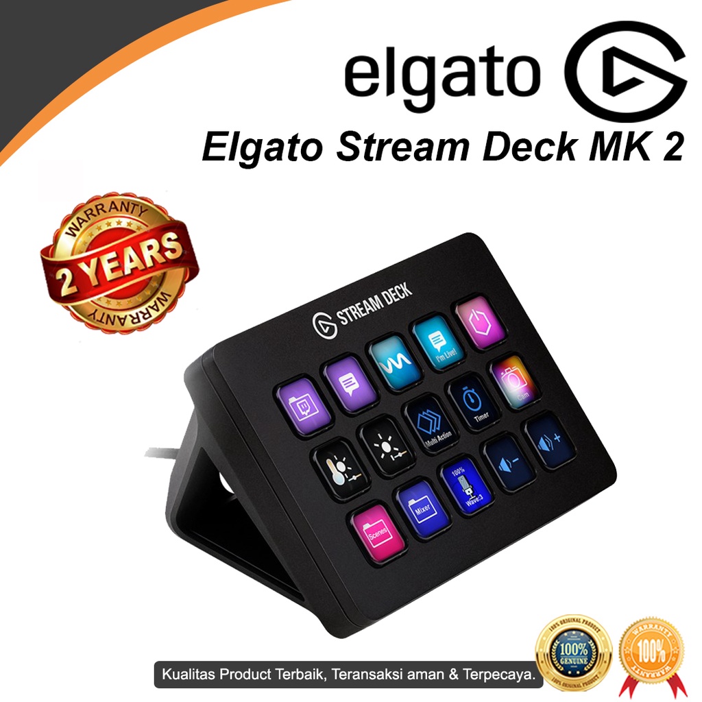 Elgato Stream Deck MK 2 Streaming Deck Control Pad