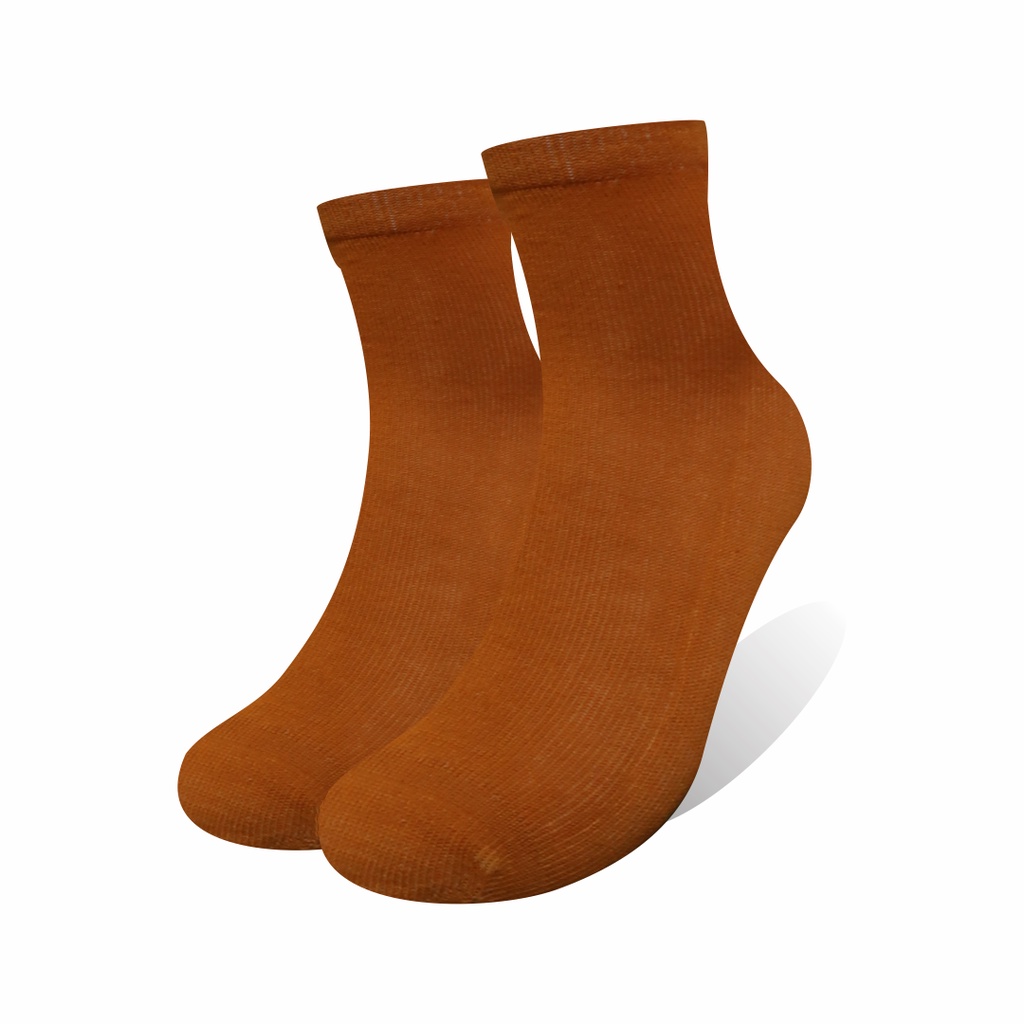 Kaos Kaki Kantor  (Bahan Katun)  / Unisex / Formal / Kantor-FORMAL KUNING