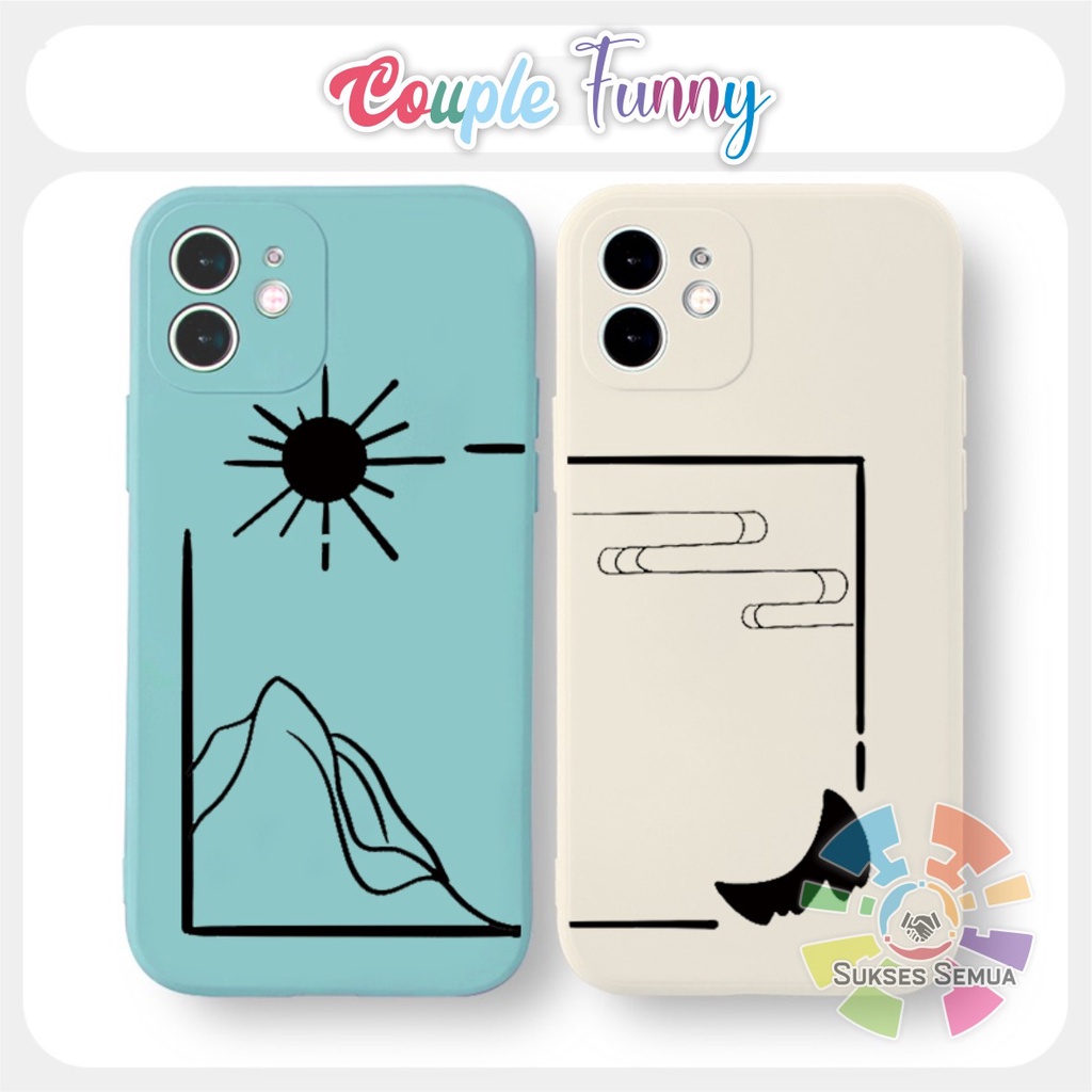 CUSTOM Softcase Casing Soft Case Silikon Hp Handphone INFINIX REDMI  OPPO VIVO SAMSUNG XIAOMI REALME