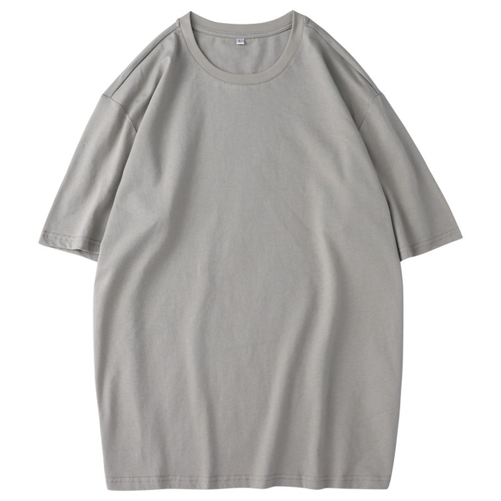 Kaos Oversize Tshirt Abu abu Tua