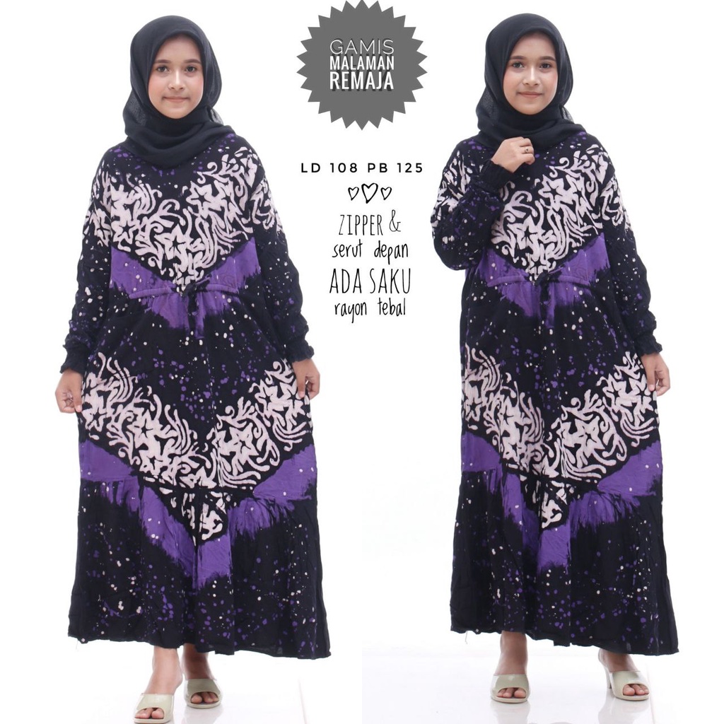 GAMIS TWILL ANAK REMAJA GAMIS TWILL ABSTRAK ADEM TEBAL