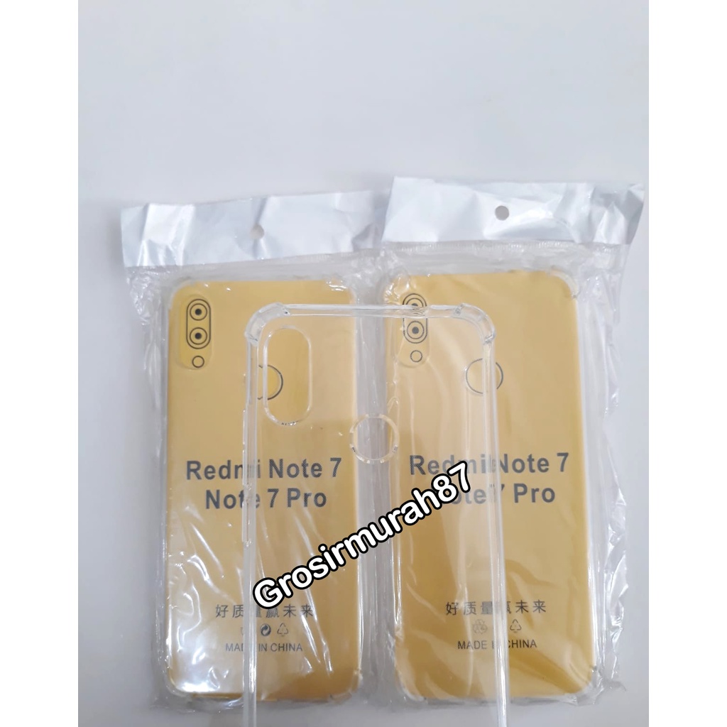 anticrack SOFTCASE CASE TPU SILIKON CASING redmi note 7 ready stok