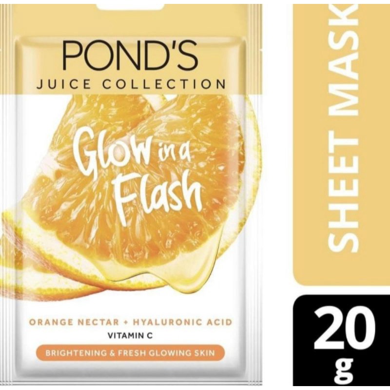 Ponds Juice Collectioan Sheet Mask Orange