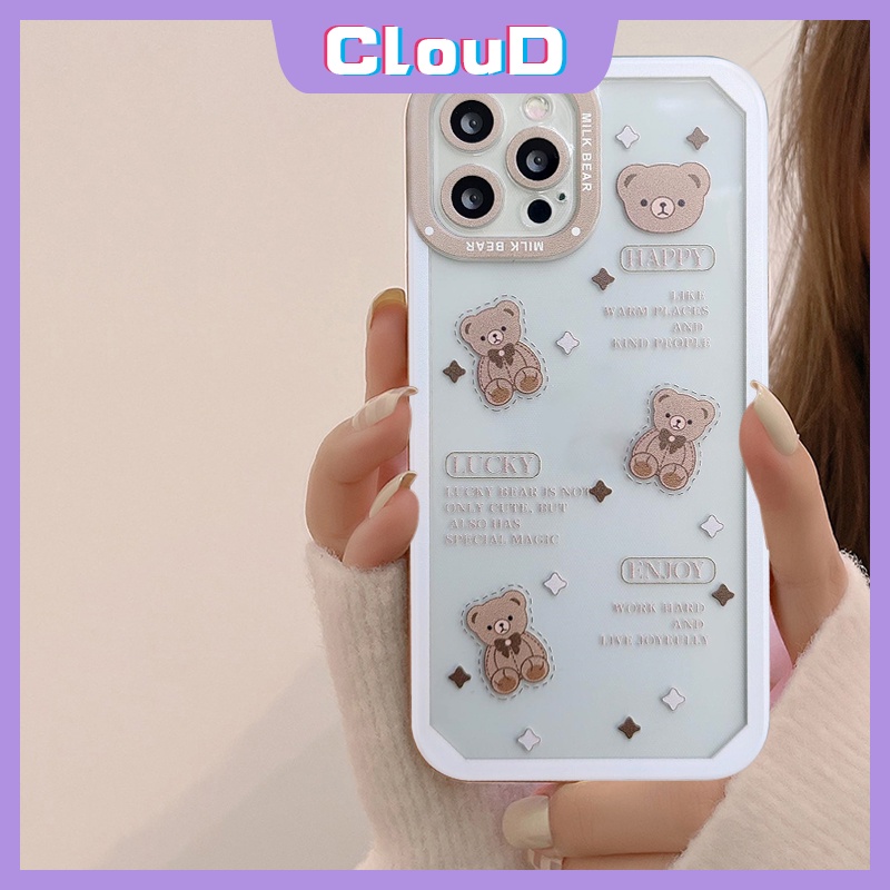 Soft Case Tpu Motif Kartun Beruang Untuk Infinix Hot 9 11s 10 Play Infinix Smart 6 5 Infinix 11 Play