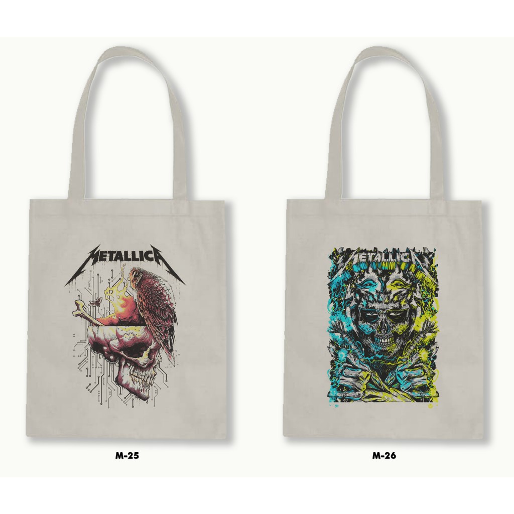 TOTE BAG BLACU - METALLICA .02