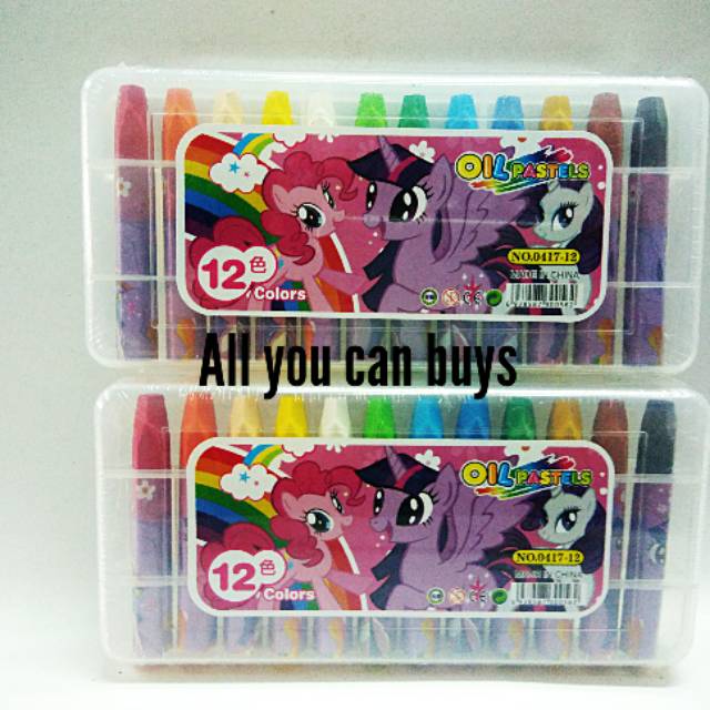 

Crayon Oil Pastels 12 Warna
