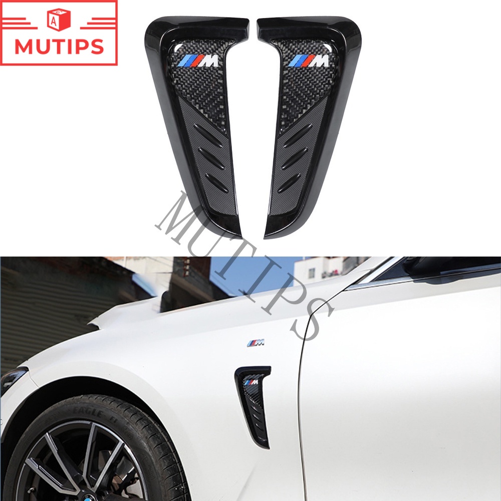 2pcs Stiker Fender Samping Bentuk Hiu Bahan Carbon Fiber Untuk A3 8l A1 Q5 TT mk2 A5 A4 B7 B8 B5 A6 C7 C6 Q7 Q3 RS3